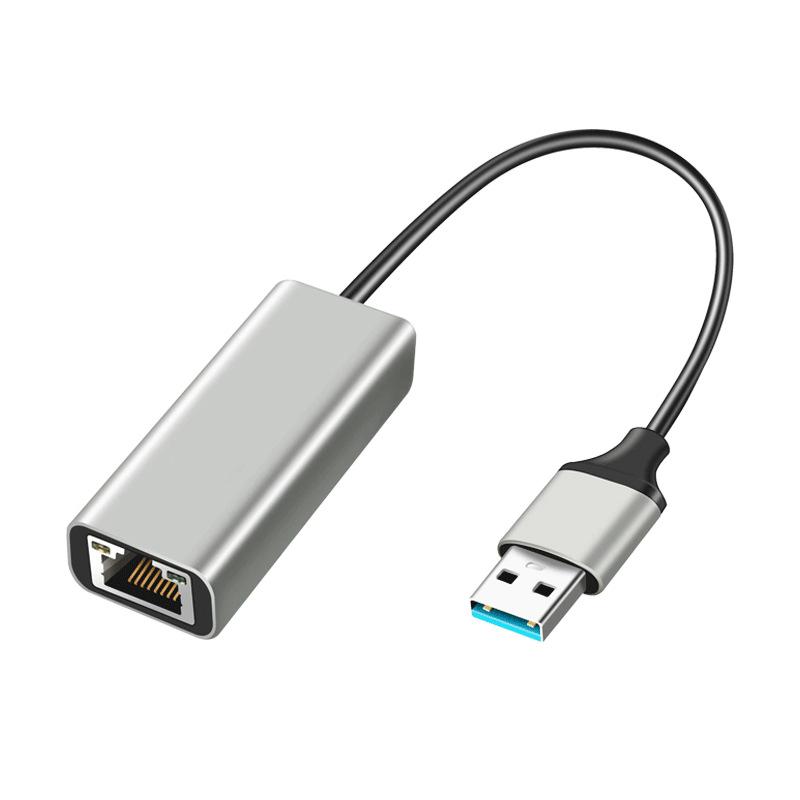 Phong cách mới nhất Mingxi usb chuyển cổng mạng cáp mạng giao diện truyền card mạng gigabit bộ chuyển đổi cáp mạng có dây type-c rj45 bên ngoài