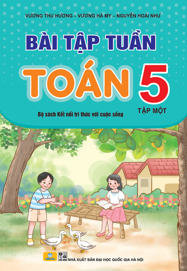 Hình ảnh Sách - Bài Tập Tuần Toán 5 - Kết Nối Tri Thức Với Cuộc Sống - ndbooks