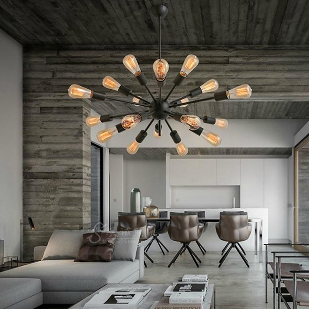 Đèn trần - đèn chùm pháo hoa TH132 MAI LAMP