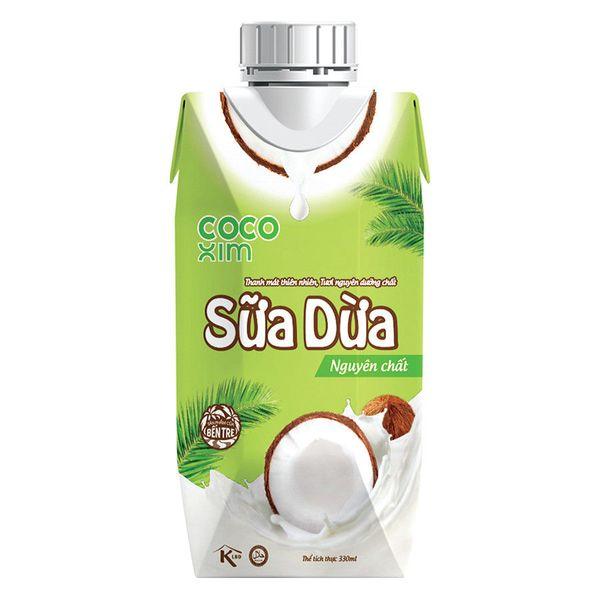 Hình ảnh Đồ uống Sữa Dừa Nguyên Chất từ dừa tươi 100% - Thương hiệu COCOXIM 330ml