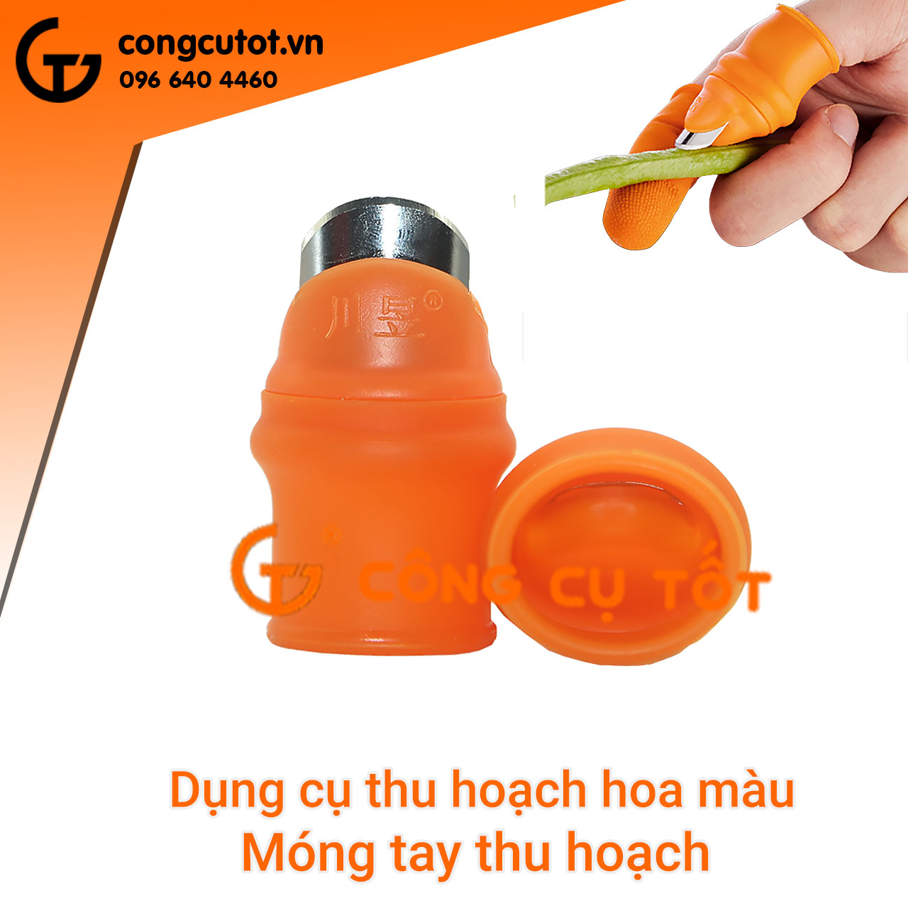 Móng tay thu hoạch nam loại dài
