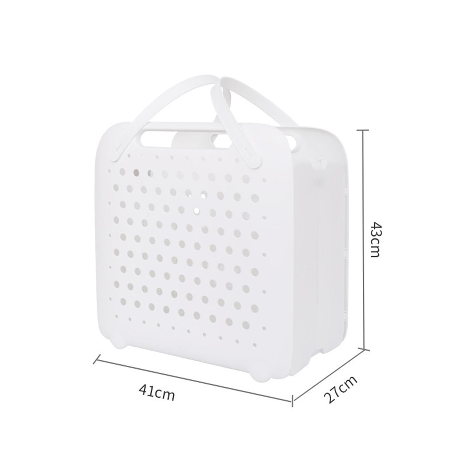 Portable Folding Dirty Clothes Storage Basket,Laundry Basket for Bathroom
