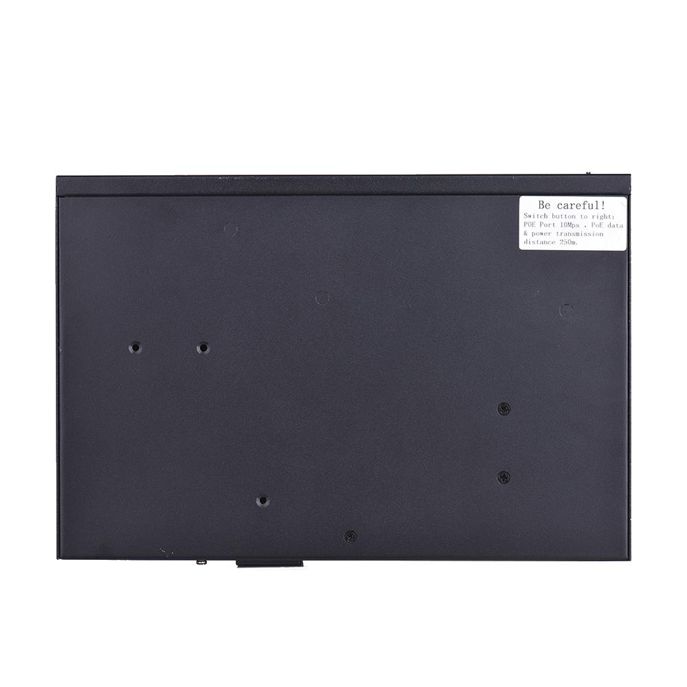Chuyển nguồn 8 cổng Ethernet 8 + 2BZDN PoE trên 2.0Gbps qua Ethernet IEEE 802.3 48V 3A cho Máy ảnh AP