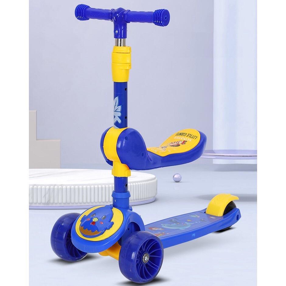 Xe trượt Scooter BaBy BaBy an toàn cho bé 3 bánh to phát sáng vĩnh cửu chịu lực