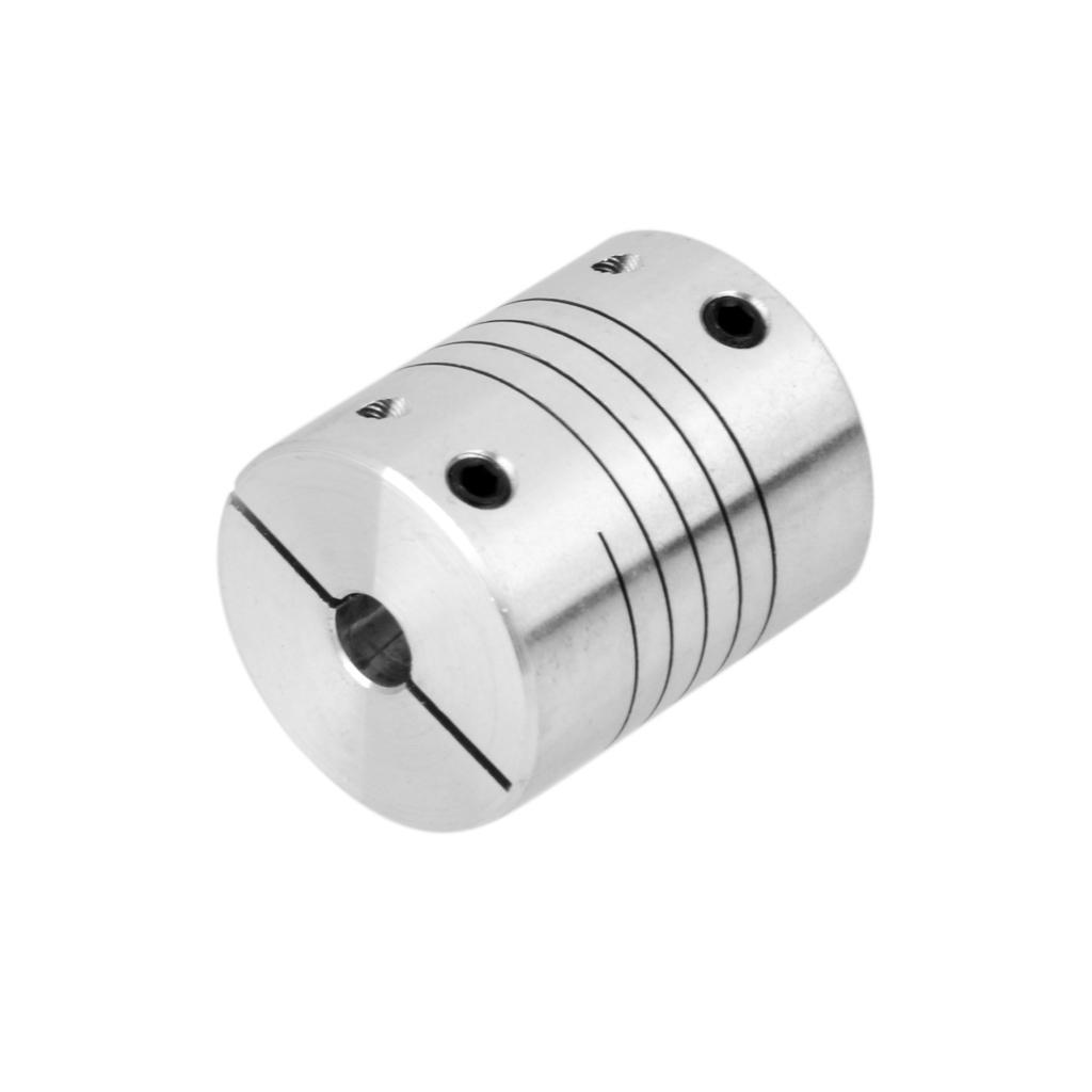 Stepper Motor Shaft Coupling Coupler Silver