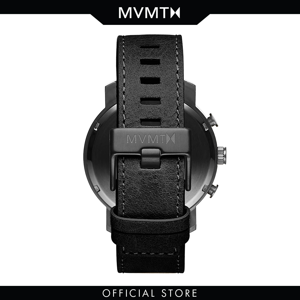 Đồng hồ Nam MVMT dây da 45mm - Chrono D-MC01-GUBL