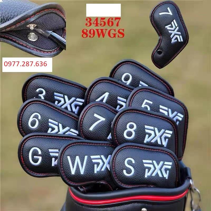 Cover bọc đầu gậy golf cover gậy sắt da PU chống trầy xước bụi bẩn BD025