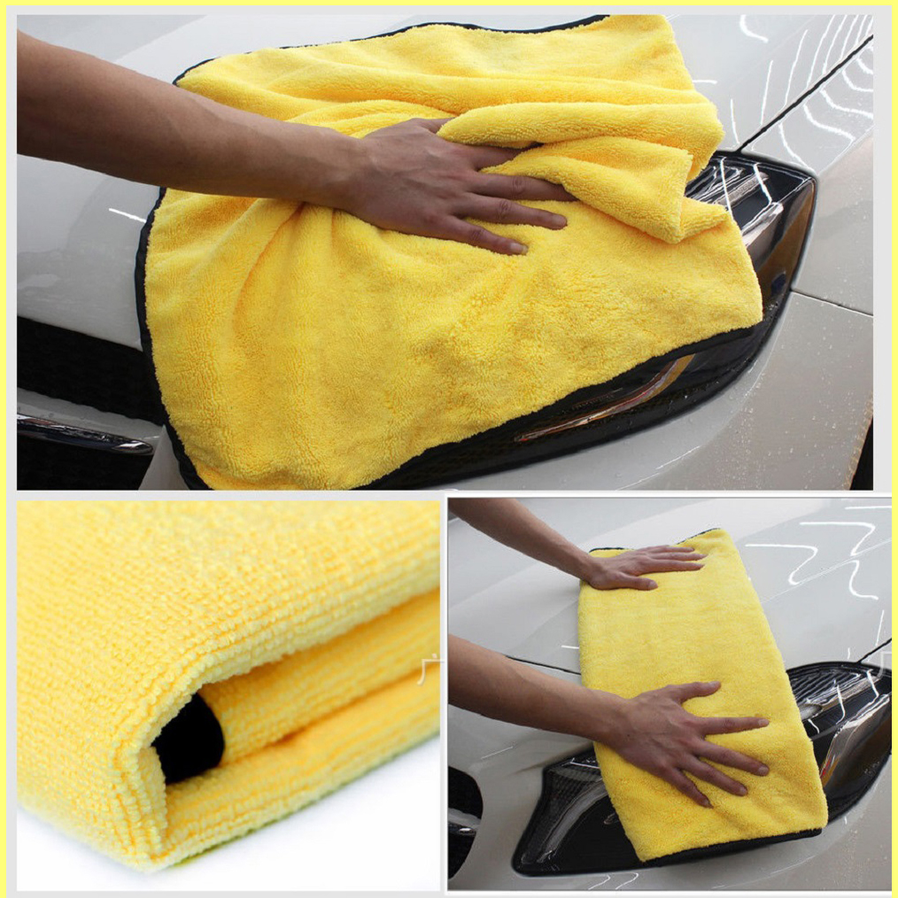 Khăn Lau Ô Tô 2 lớp Siêu Thấm 30cm x 30cm