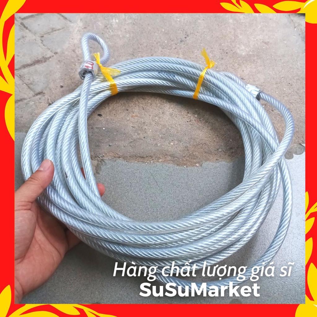 DÂY CÁP THÉP BỌC NHỰA XÍCH XE, ĐỒ ĐẠC SIÊU BỀN.