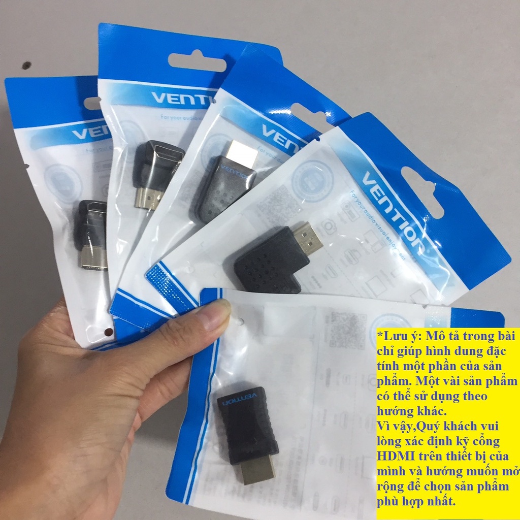 Đầu mở rộng / nối dài cổng HDMI 2.0 Vention AIAB0 / AIBB0 / AICB0 / AIOB0 / AINB0 _ Hàng chính hãng