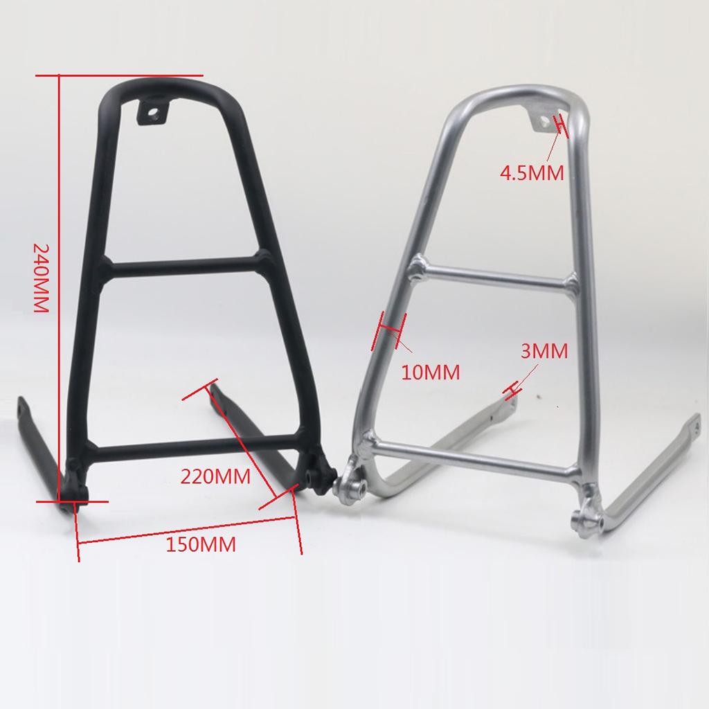Ultralight Bike Rack Cycling Equipment Stand for Brompton Bicycle Cycling Easy Wheel Cargo Rack Luggage Carrier
