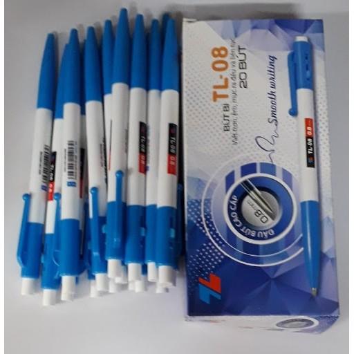 HỘP BÚT BI TL-08 NGÒI TO mực xanh