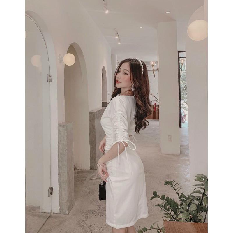 Đầm dự tiệc body tay rút Kiuler Dress