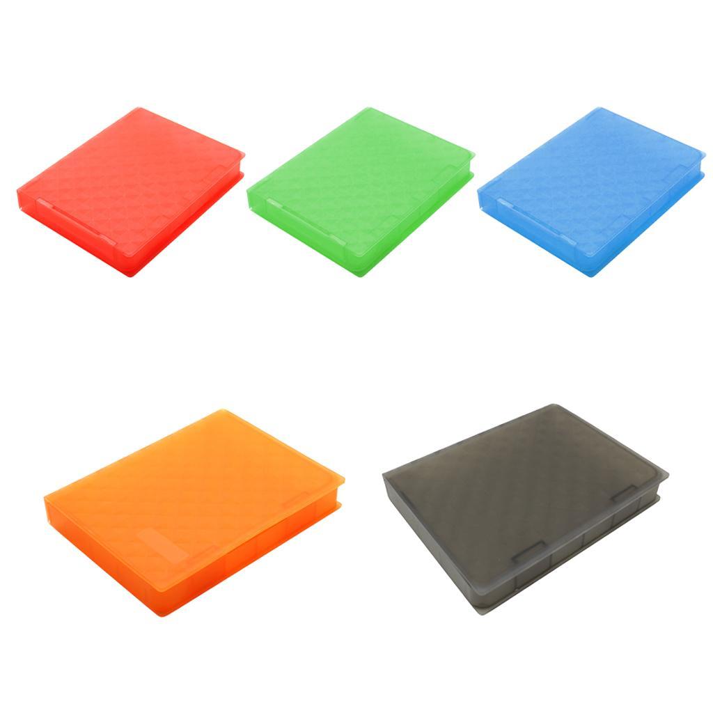 Red External 2.5" Enclosure SSD HDD Portable Disk Case Cover