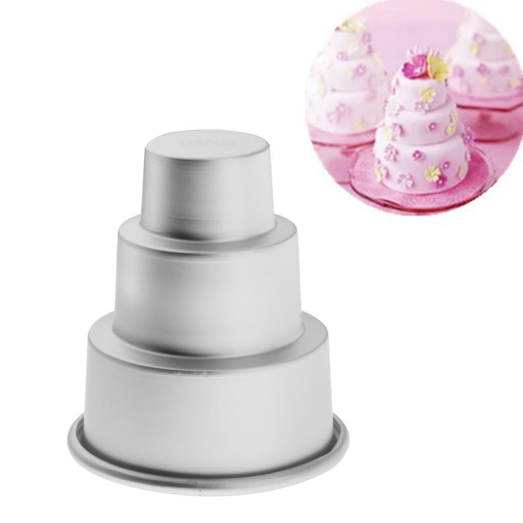 Non-stick 3 Layer Bread Mold Homemade Pastry Pan Baking Tool Mould Bakeware