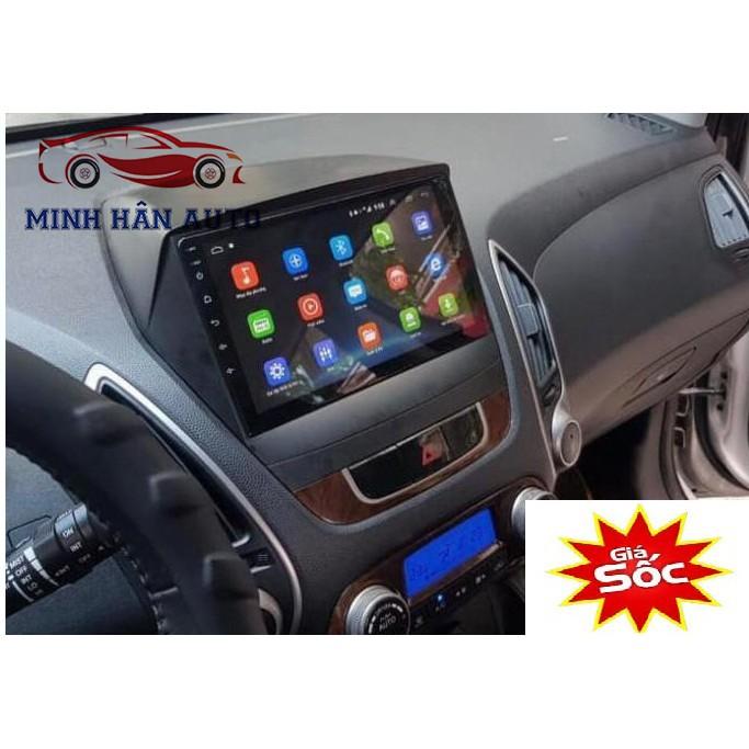 Bộ màn hình Android cho xe HYUNDAI TUCSON 2010,phụ kiện trang trí xe ô tô,camera hanh trinh gia re, dvd ô tô