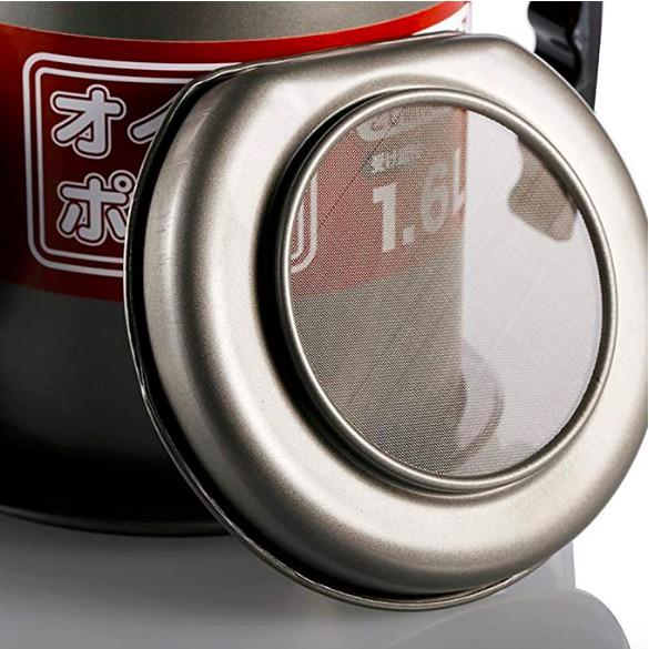 Bình đựng dầu bảo vệ sức khoẻ 1.6L Thép