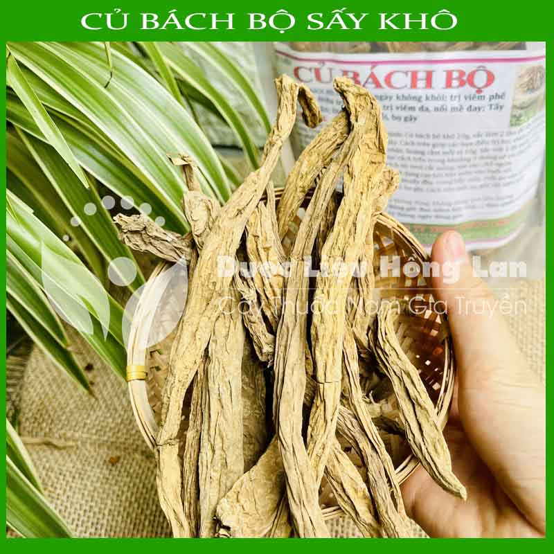 Củ Bách Bộ khô sạch đóng gói 1kg