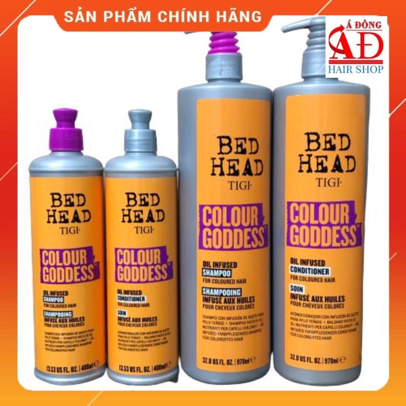 [VAT] BỘ GỘI XẢ TIGI BEDHEAD ĐỎ XANH VÀNG TÍM CHÍNH HÃNG MỸ - PHỤC HỒI GIỮ MÀU LÀM PHỒNG TÓC