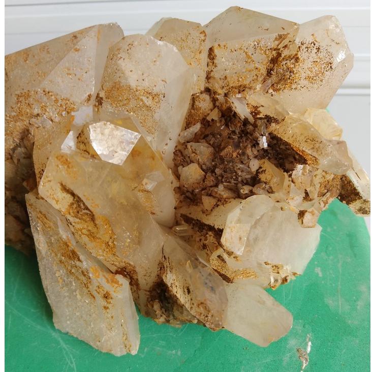 Thach Anh Trắng Tinh Thể Tự Nhiên, Đá Mang Năng Lương Tích Cực - Đá Phong Thủy Chiêu Tài Dùng Sưu Tầm