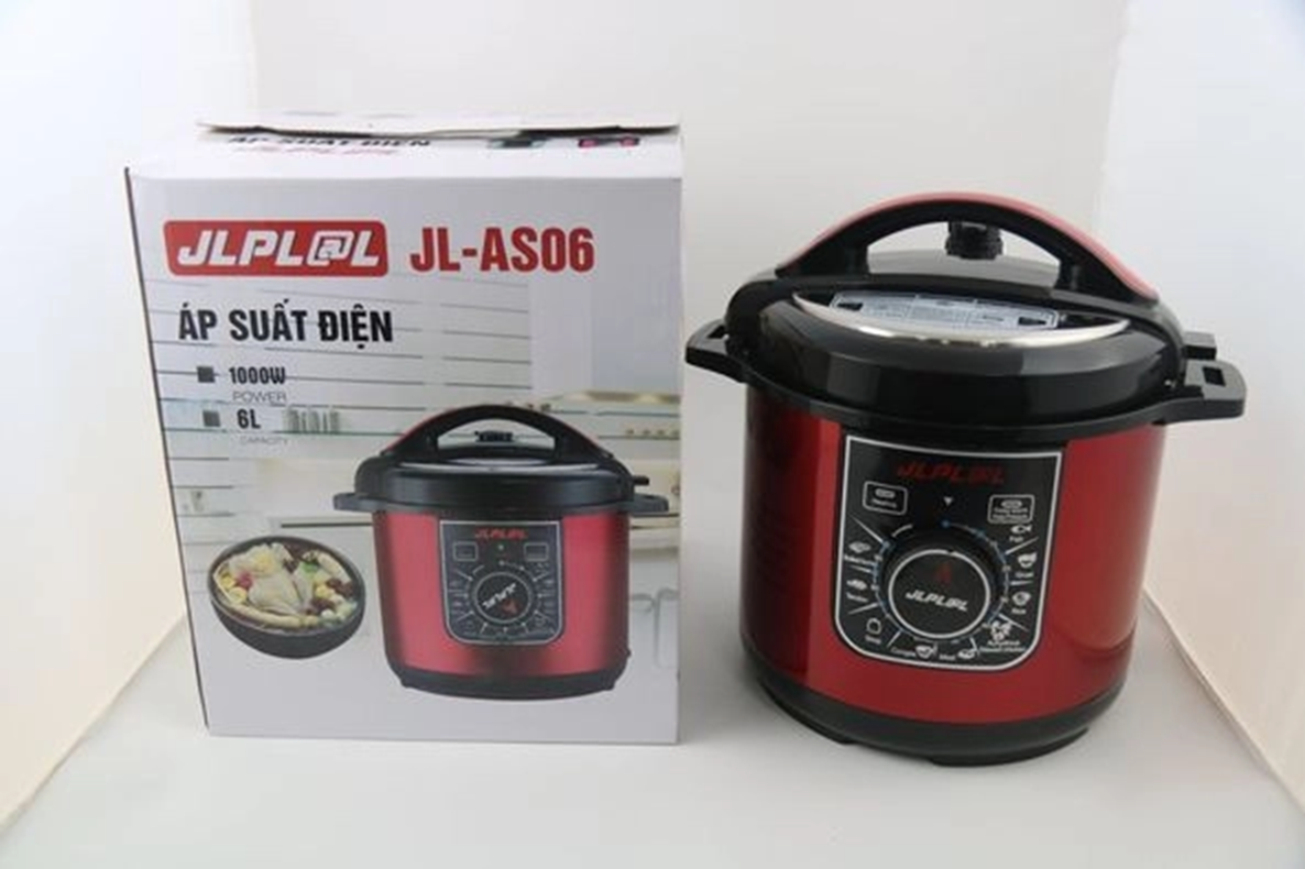Nồi Áp Suất Điện Đa Năng 6L JLPL@L JL-AS06 - Màu Ngẫu Nhiên - Hàng Chính Hãng