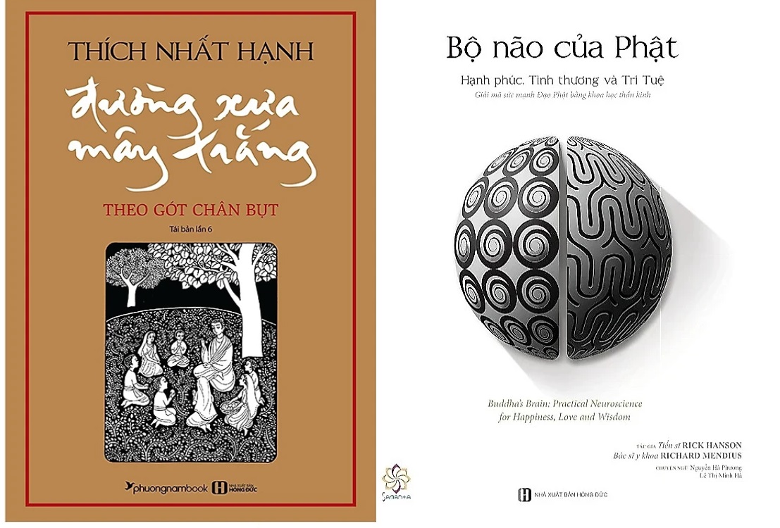 Combo 2 cuốn: Đường xưa mây trắng + Bộ não của Phật