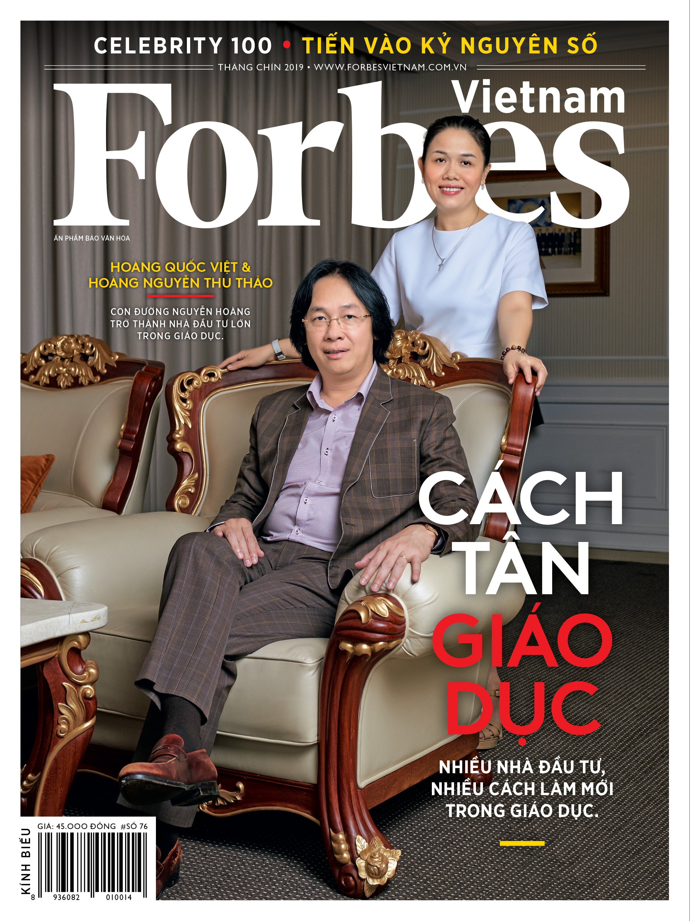 Combo tạp chí Forbes Việt Nam chủ đề giáo dục