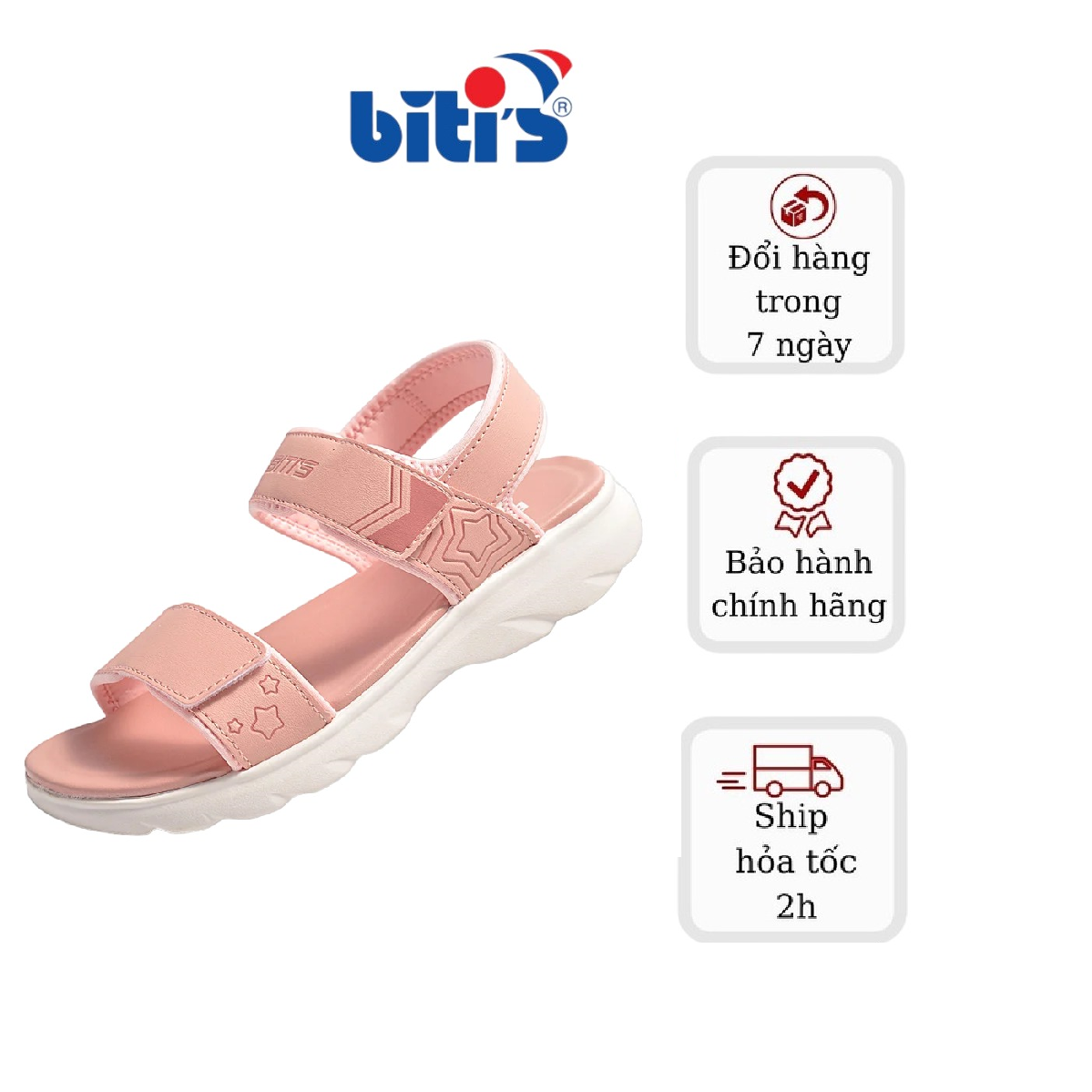 Sandal Eva Phun Bé Gái Biti's BEG001700HOG Siêu Nhẹ