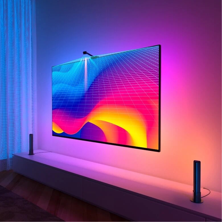 Bộ đèn LED trang trí TV Govee DreamView T1 Pro TV Backlight H605B | Kèm camera cảm biến màu thông minh | ánh sáng RGBIC