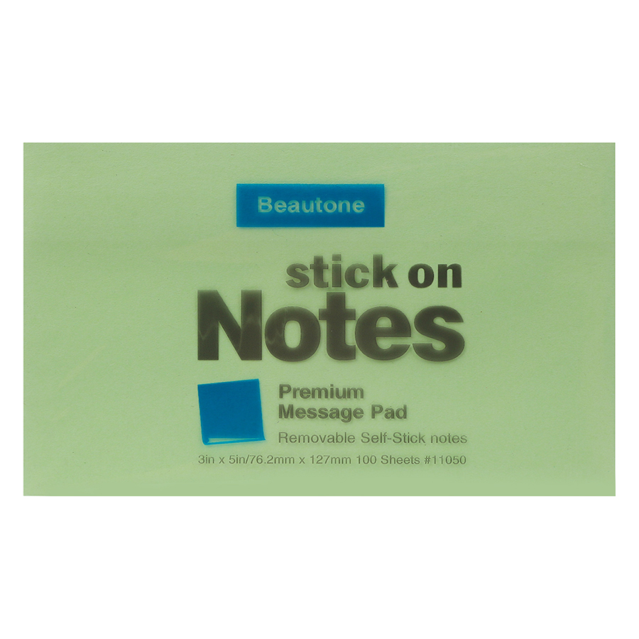 Lốc 6 Xấp Giấy Note Beautone (76.2 x 127 mm) - Màu Ngẫu Nhiên