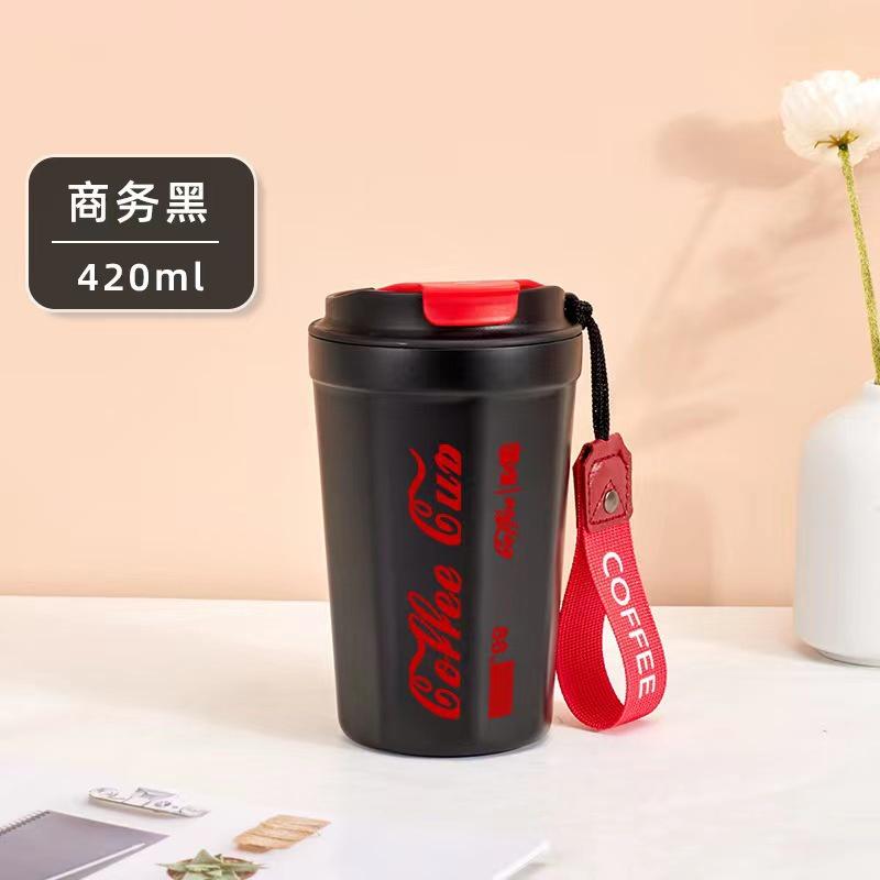 Cốc giữ nhiệt cao cấp uống cà phê họa tết coffe cup inox 304 dày dặn sang trọng dùng trong ô tô văn phòng