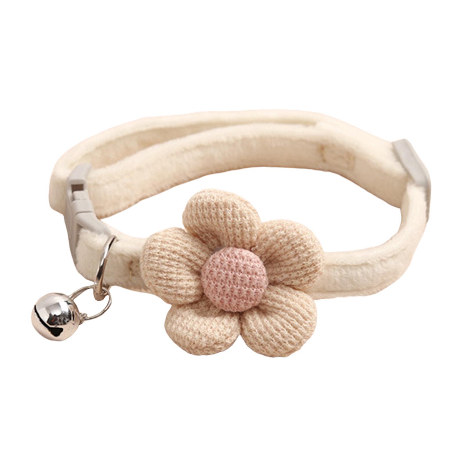 Cat Collar Necklace with Bell Collars for Kitty Rabbit Small Medium Dogs