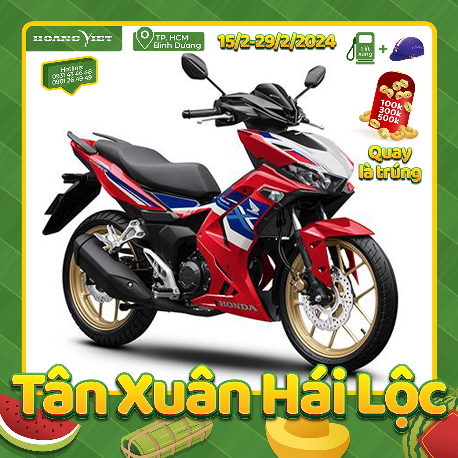 Xe Máy Honda WINNER X 2024 - Phiên Bản Thể Thao