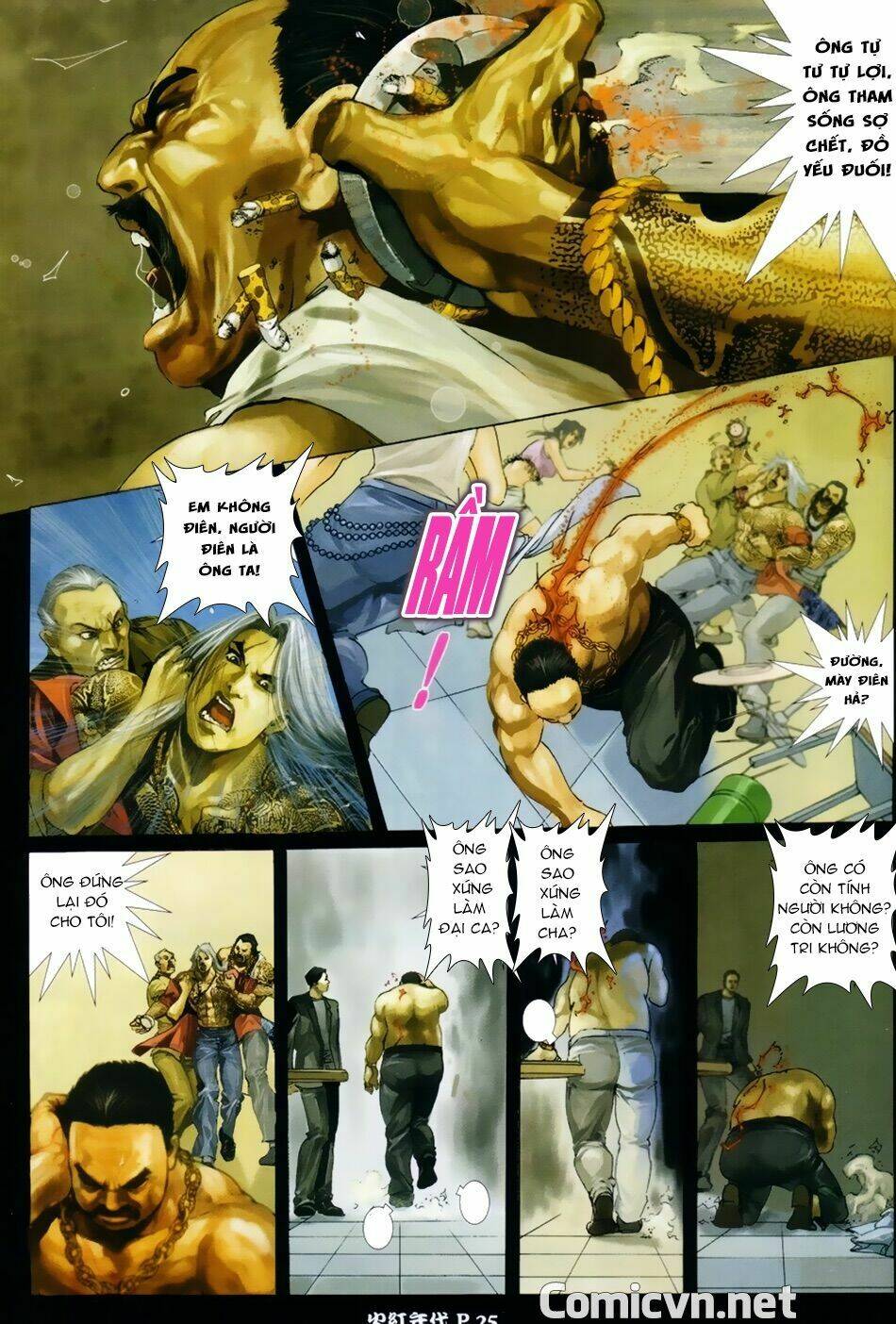 hỏa hồng niên đại hắc cốt đường chapter 25 21