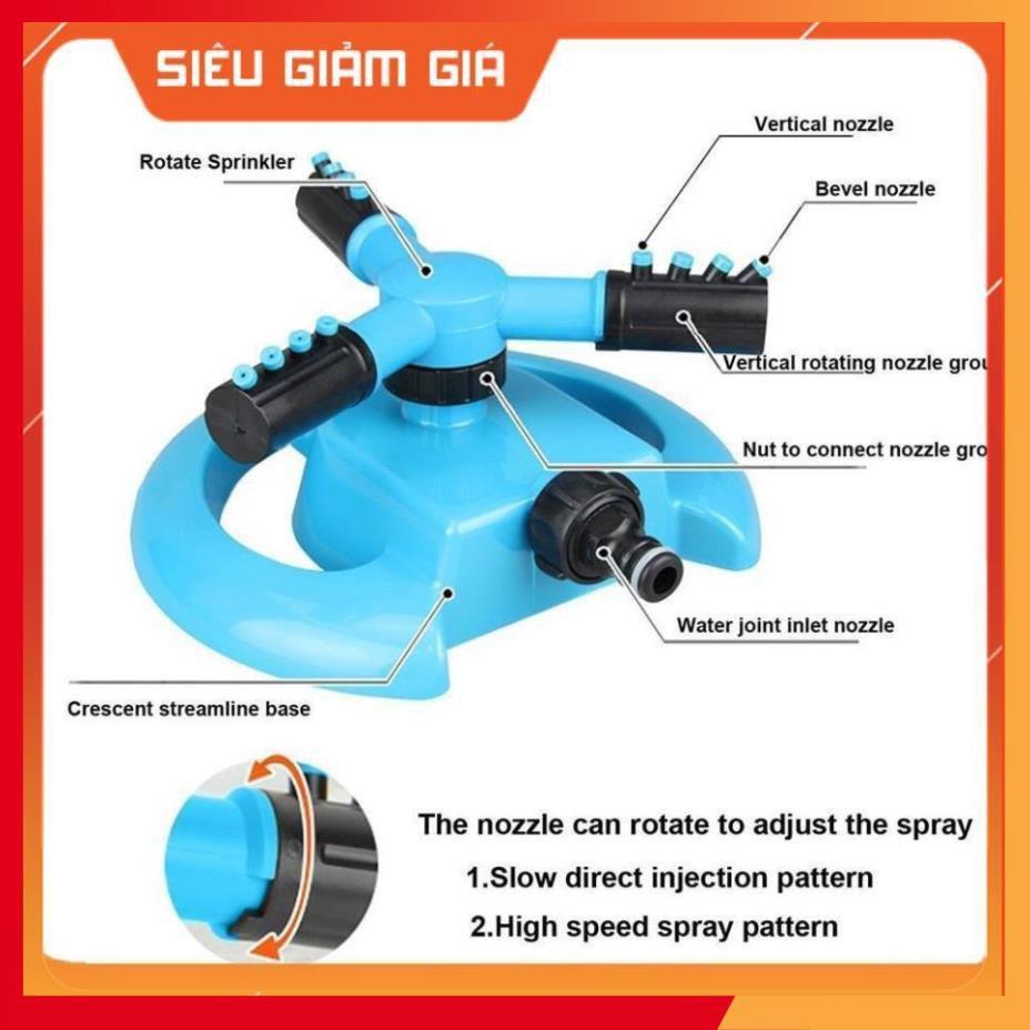 Vòi phun nước tưới cây xoay 360 độ đa năng 206799