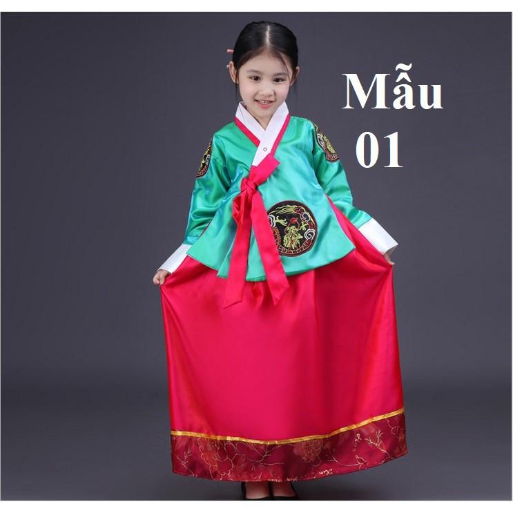 (CÓ SẴN) Trang Phục Hanbok Nữ Hàn Quốc, Hanbok Truyền Thống Hàn Quốc Cho Bé Gái