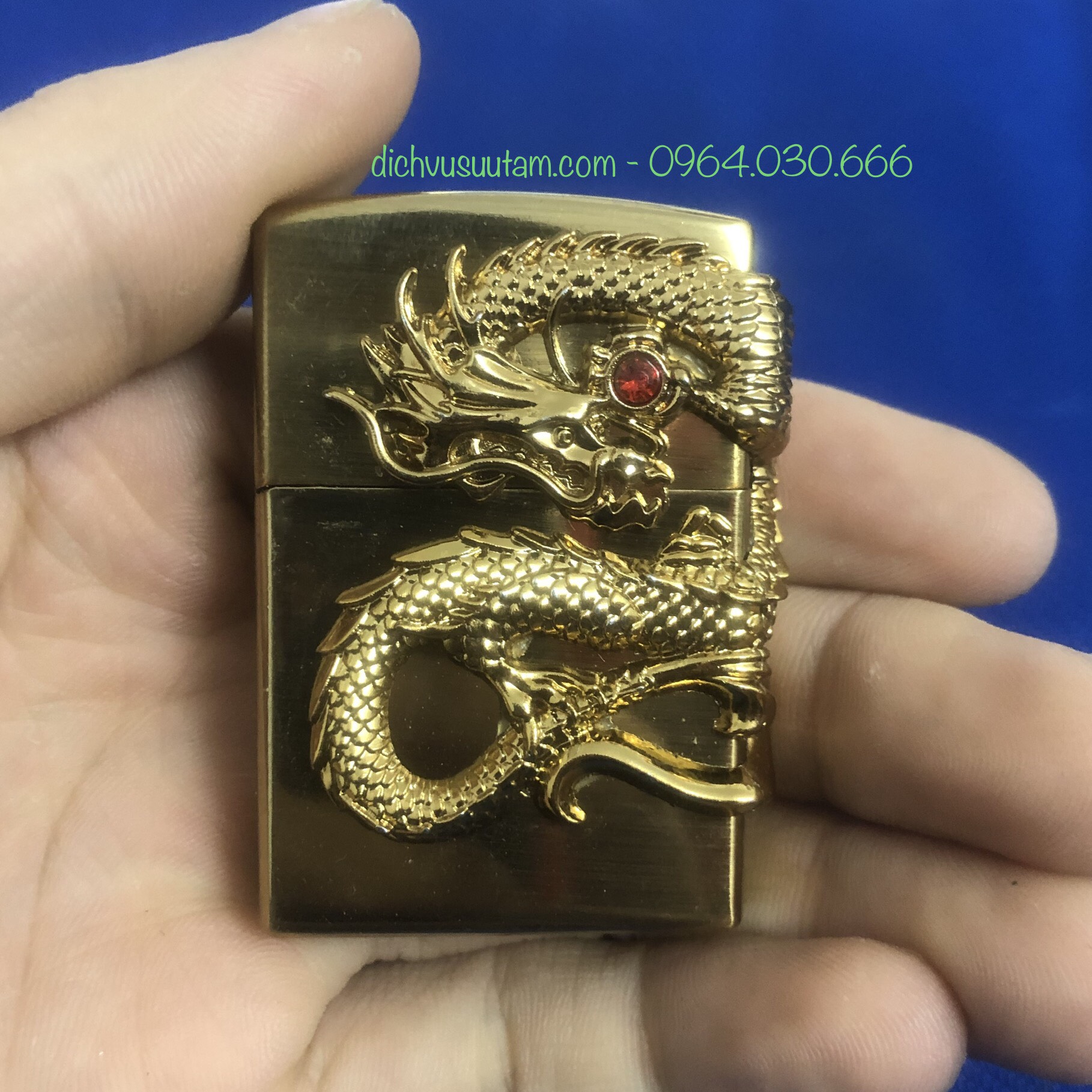 Bật lửa Zippo hình Rồng sang trọng, độc đáo