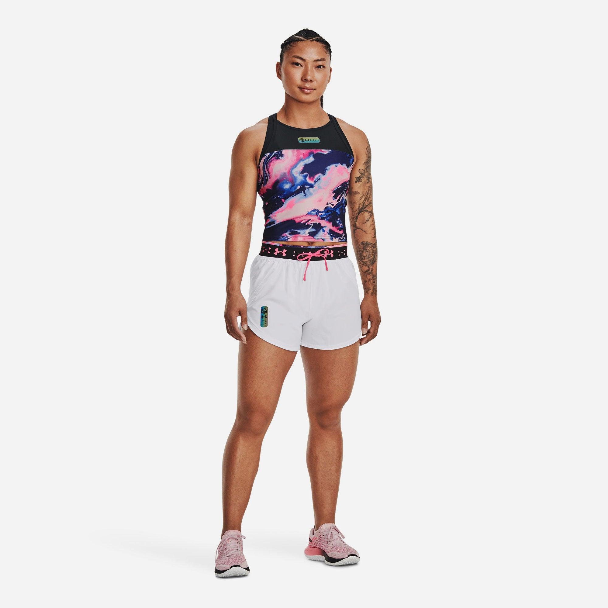 Quần ngắn thể thao nữ Under Armour Run Anywhere - 1373446-100