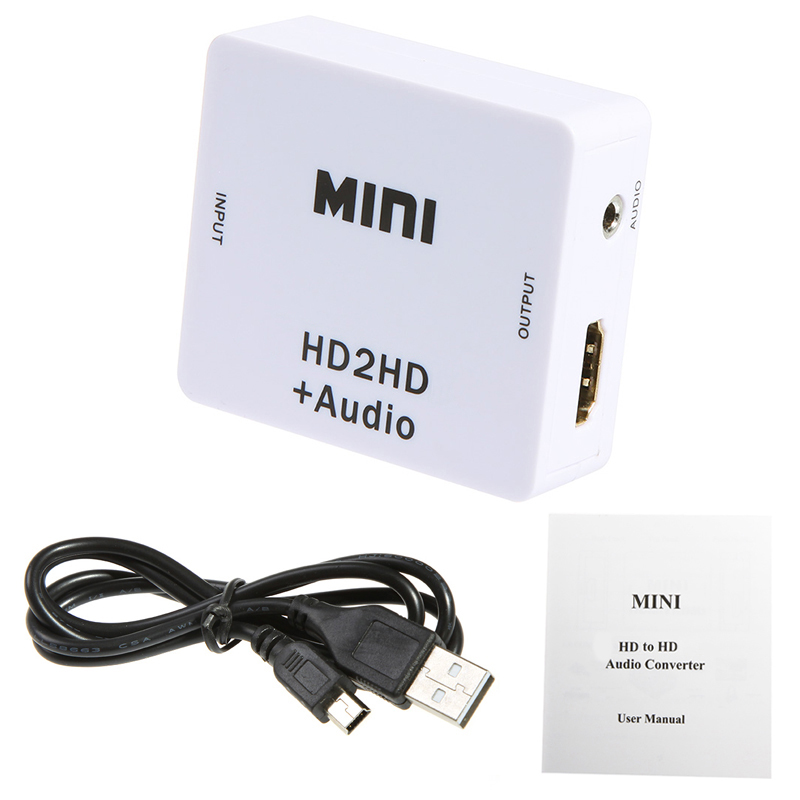 Bộ chuyển đổi video mini HD sang HD + AUDIO