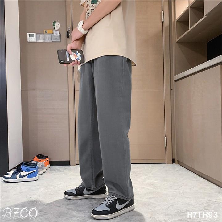 Quần jean nam Hàn Quốc cao cấp dáng rộng s Loose R7TR93 Unisex
