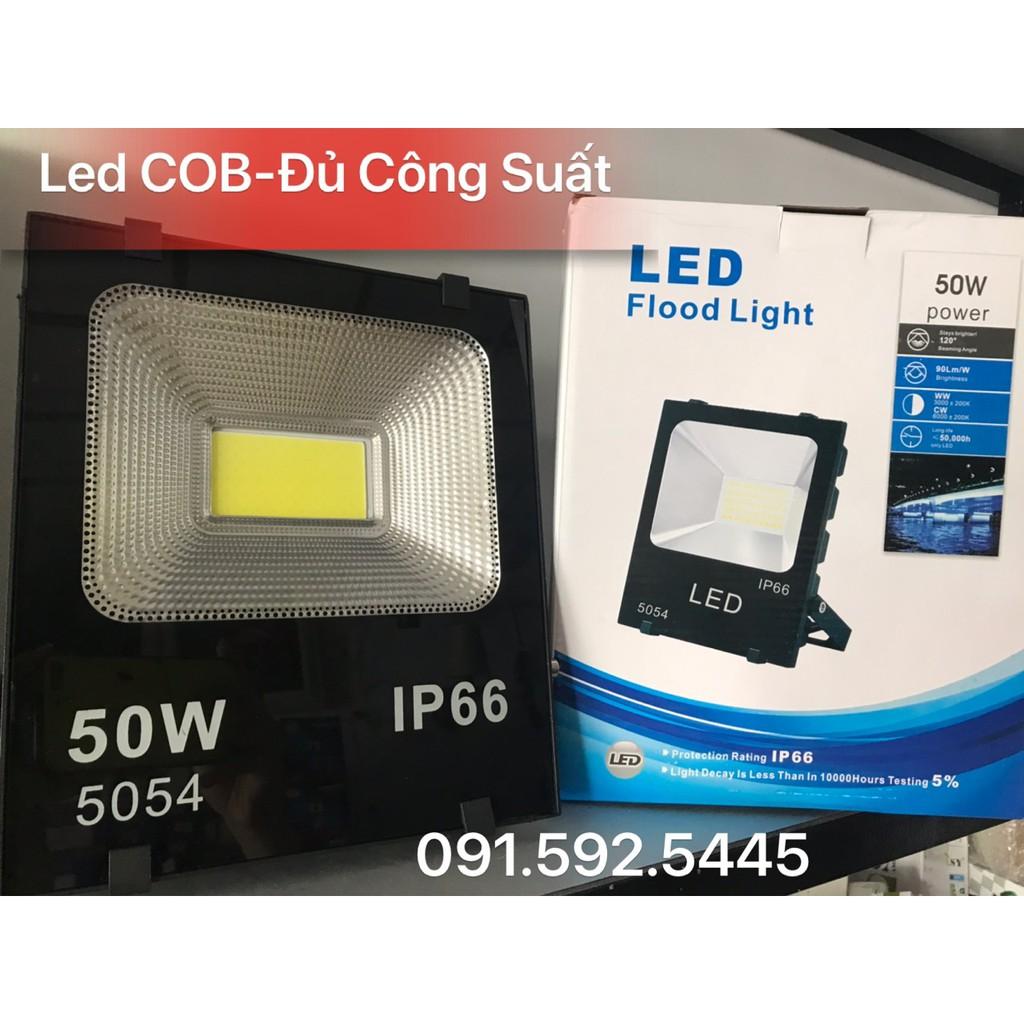 Đèn Pha Led IP66 COB 50w 5054 Siêu Sáng Siêu Chống Nước