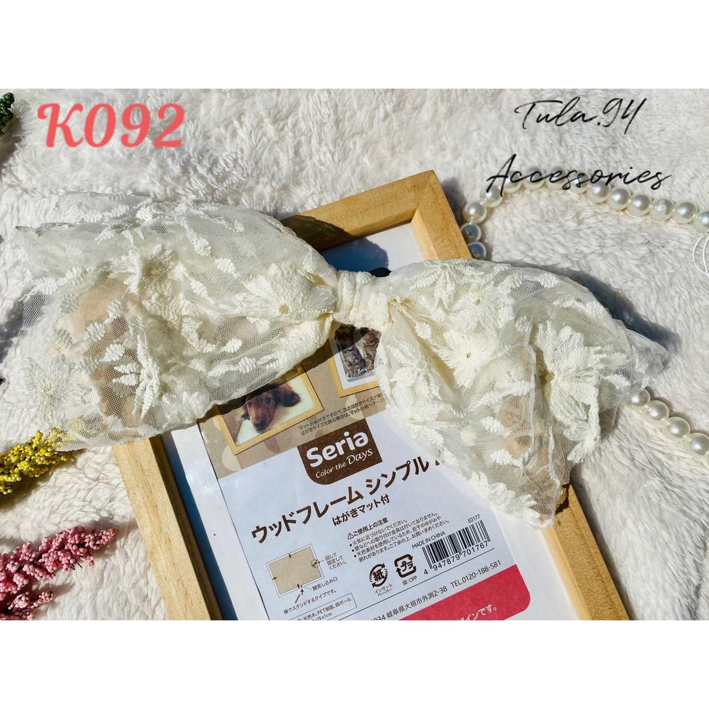 Kẹp tóc ren xinh xắn cho nữ