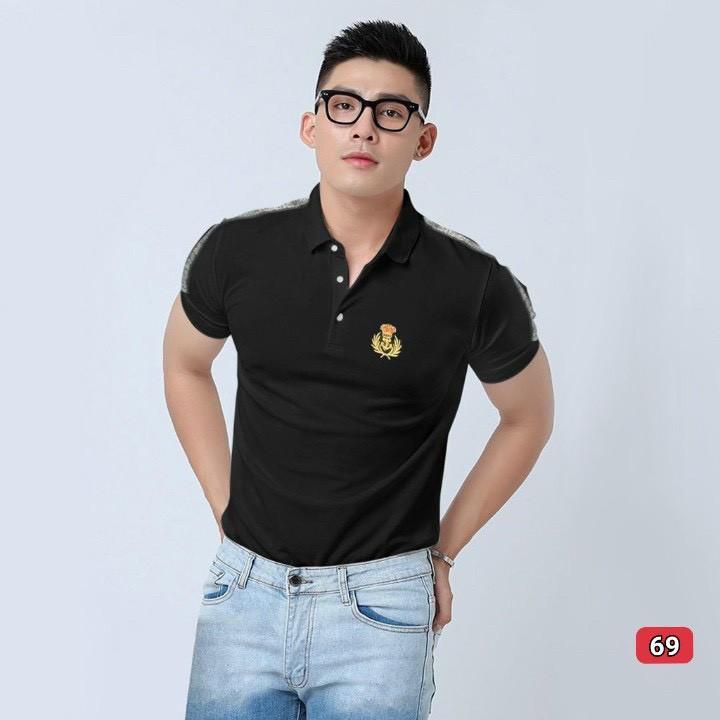 Áo thun nam cao cấp murad_fashion, áo phông nam màu đen thêu logo đẹp phong cách thời trang nam 2021 atn69