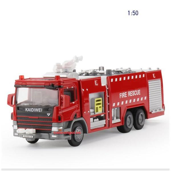 Đồ Chơi Hộp xe mô hình ct cứu hỏa phun nước 1:50 , 625013