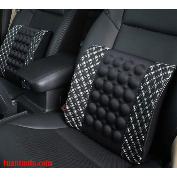 Gối tựa lưng massage trên ô tô