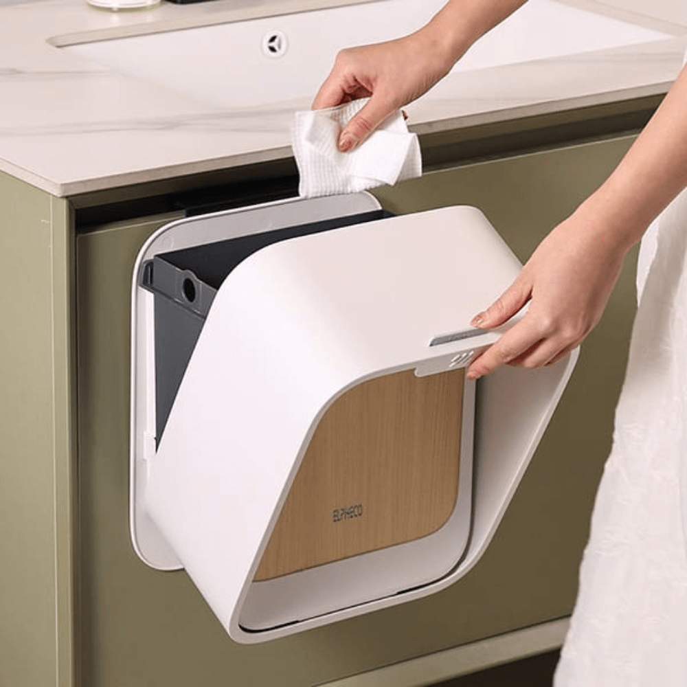 Thùng rác cảm biến ELPHECO treo tủ bếp 7L hàng chính hãng