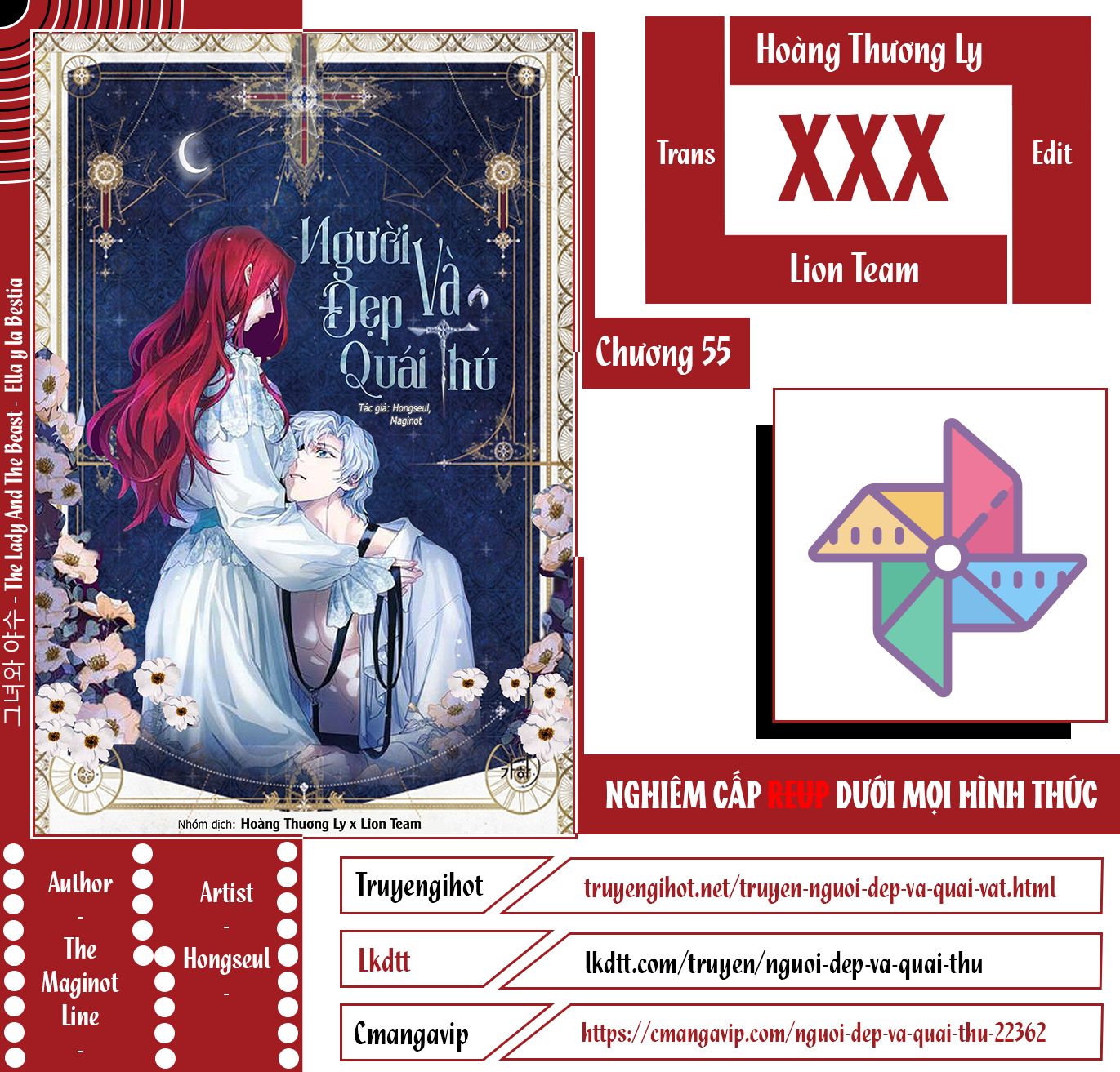 [18+] người đẹp và quái vật chapter 55 2