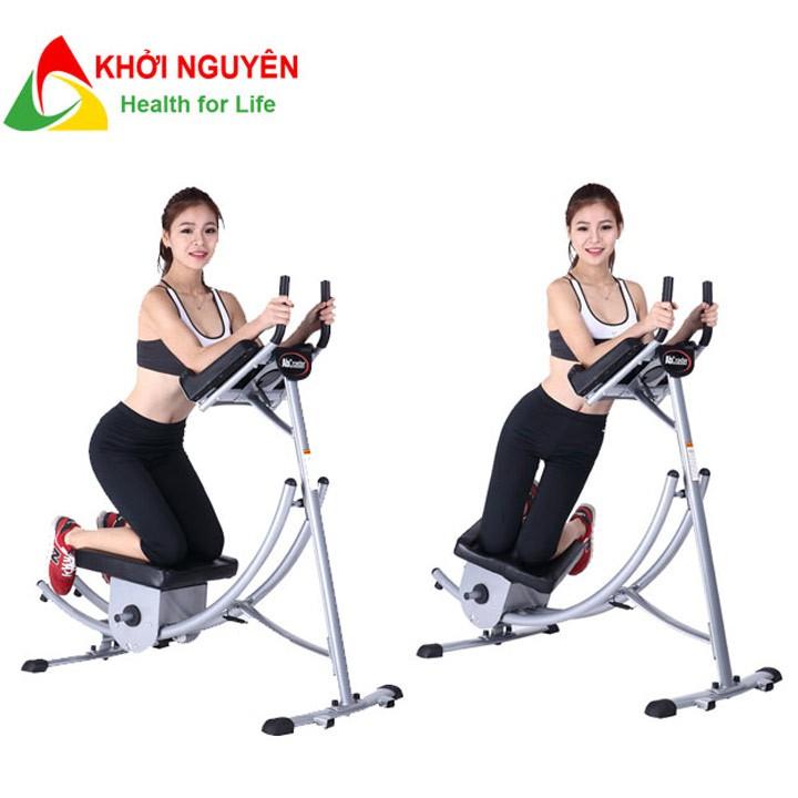 Máy tập cơ bụng AB Coaster Yên Xoay 360 Độ Bảo Hành 1 Năm