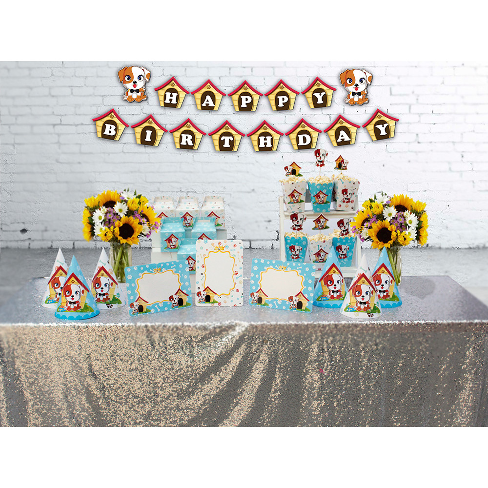 Set Trang Trí Sinh Nhật Bé Trai tuổi Tuất