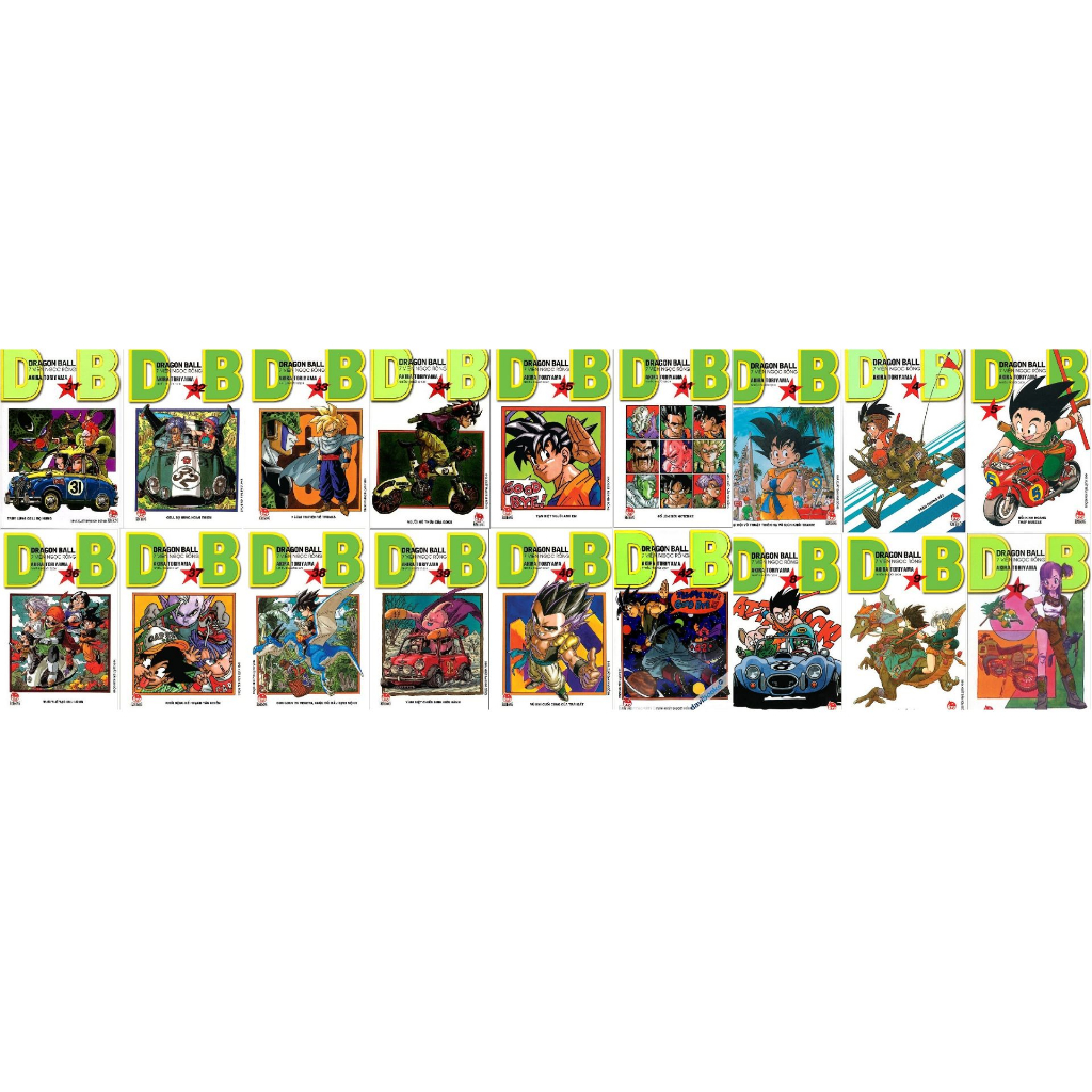 Trọn Bộ 42 tập Dragon Ball - 7 Viên Ngọc Rồng